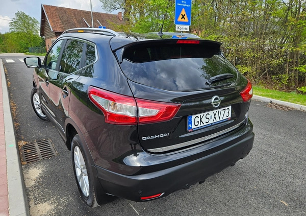 Nissan Qashqai cena 59999 przebieg: 173400, rok produkcji 2016 z Kościerzyna małe 631